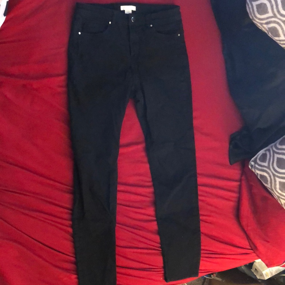 H&M black skinny jeans